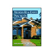 Modern Real Estate Practice in Texas (10th)