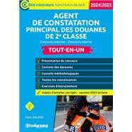 Agent de constatation principal des douanes de 2e classe - Tout-en-un - Catégorie C - Concours 20...