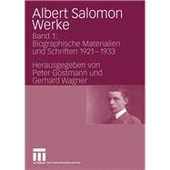 Albert Salomon Werke