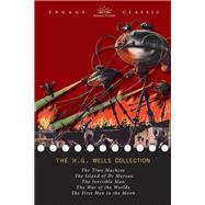 The H. G. Wells Collection: 5 Novels (The Time Machine, The Island of Dr. Moreau, The Invisible Man, The War of the Worlds, and The First Men in the Moon)