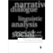 Methods of Text and Discourse Analysis : In Search of Meaning