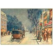 Vintage Carriage Ride Deluxe Boxed Holiday Cards