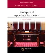 Principles of Appellate Advocacy book cover, ISBN 9798892074834