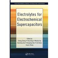 Electrolytes for Electrochemical Supercapacitors