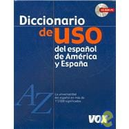 Diccionario De Uso Del Espanol De America Y Espana/ Dictionary of the Use of Spanish in America and Spain