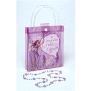 Lavender Finds a Friend: book, bag, and necklace book, bag, and necklace