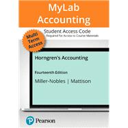 Horngren's Accounting -- MyLab Accounting with Pearson eText Access Code