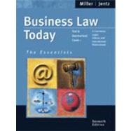 Business Law Today The Essentials (with Online Research Guide)