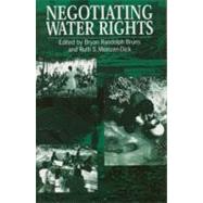 Negotiating Water Rights