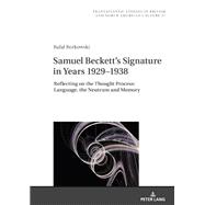 Samuel Beckett's Signature in Years 1929–1938