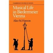 Musical Life in Biedermeier Vienna