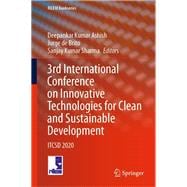 3rd International Conference on Innovative Technologies for Clean and Sustainable Development