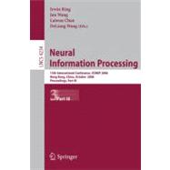 Neural Information Processing : 13th International Conference, ICONIP 2006, Hong Kong, China, October 3-6, 2006, Proceedings, Part III