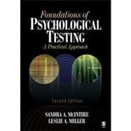 Foundations of Psychological Testing; A Practical Approach