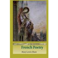The Cambridge Introduction to French Poetry