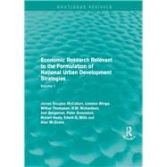 Economic Research Relevant to the Formulation of National Urban Development Strategies: Volume 1