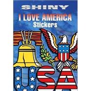 Shiny I Love America Stickers