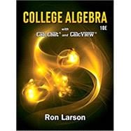 Bundle: College Algebra, Loose-leaf Version, 10th + WebAssign, Single-Term Printed Access Card