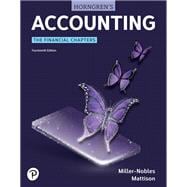 Horngren's Accounting, The Financial Chapters [Rental Edition]