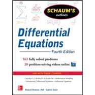 Schaum's Outline of Differential Equations, 4th Edition