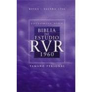RVR 1960 Biblia de estudio, tapa dura, con índice