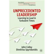 Unprecedented Leadership book cover, ISBN 9783030934859