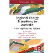 Regional Energy Transitions in Australia