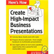 Create High Impact Business Presentations