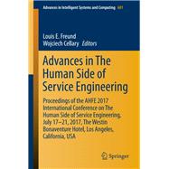 Advances in The Human Side of Service Engineering