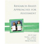 Research-Based Approaches for Assessment