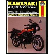 Kawasaki 400, 500, and 550 Fours Owners' Workshop Manual, No. M910  1979-1991