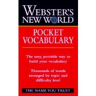 Webster's New WorldTM Pocket Vocabulary