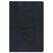 KJV Large Print Personal Size Reference Bible, Black Genuine Leather Indexed