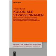 Koloniale Straßennamen