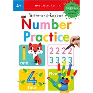 Write-And-Repeat Number Practice: Scholastic Early Learners (Write-and-Repeat)