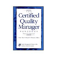 The Certified Quality Manager Handbook