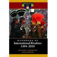 Handbook of International Rivalries