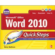 Microsoft Office Word 2010 QuickSteps