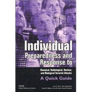 Individual Preparedness and Response to Chemical, Radiological, Nuclear, and Biological Terrorist Attacks A Quick Guide
