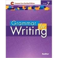 Grammar for Writing: 7th Grade