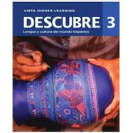 Descubre, 2nd edition LEVEL 3 Student Textbook + Supersite Plus (vText) Code