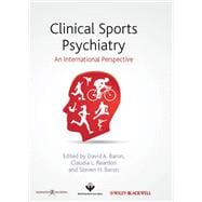 Clinical Sports Psychiatry An International Perspective,9781118404881
