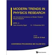 Modern Trends in Physics Research