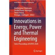 Innovations in Energy, Power and Thermal Engineering