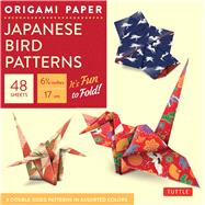 Origami Paper - Japanese Bird Patterns - 6 3/4