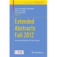 Extended Abstracts Fall 2012
