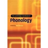 The Cambridge Handbook of Phonology