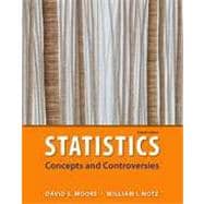 Statistics: Concepts and Controversies, Eighth Edition
