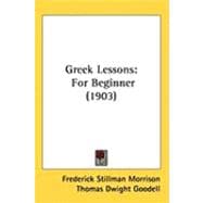 Greek Lessons : For Beginner (1903)