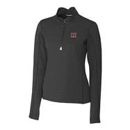 Miami Cutter & Buck Traverse Stretch 1/4 Zip Women's Pullover